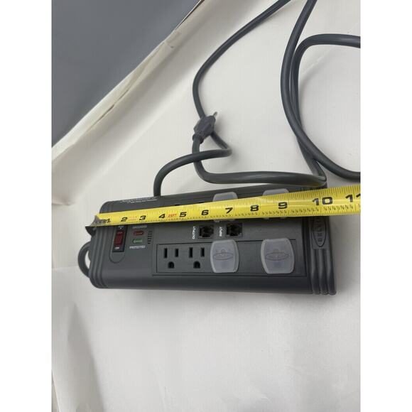 SurgeMaster II BELKIN POWER STRIP With Phone Line Protection (tested) *READ.. - Picture 10 of 12